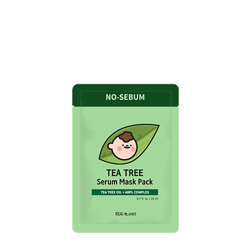 EGG planet TEA TREE serum mask pack